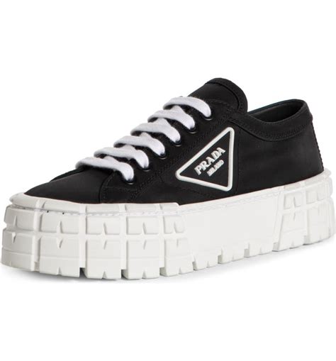 prada studded platform oxford|Prada lug sole platform sneakers.